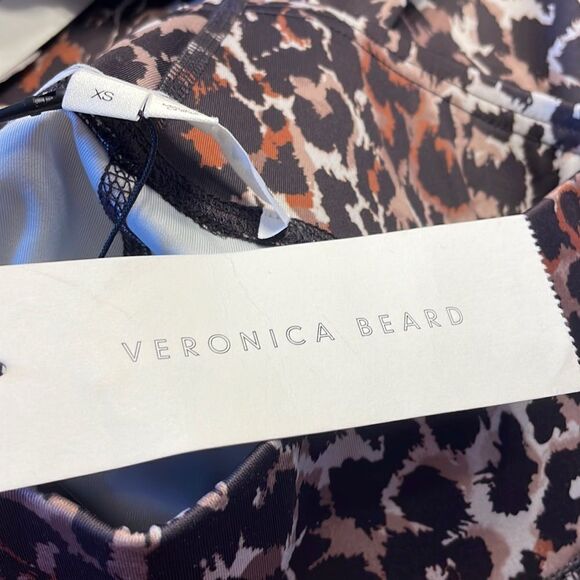NWT Veronica Beard woman’s leopard print leggings - Picture 9 of 13